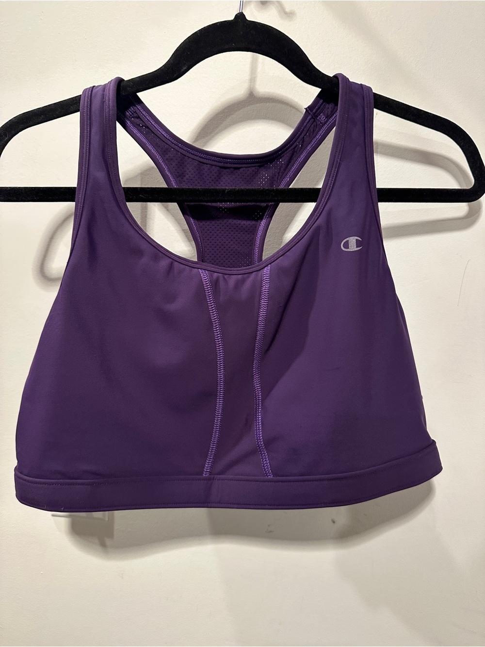New With Tags Champion Purple Racerback Performance Sports Bra 3X